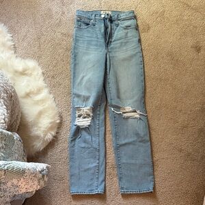 Madewell Perfect Zintage Straight Jean